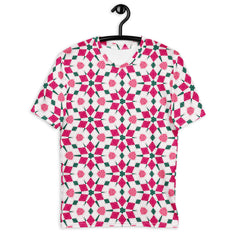 Kaleidoscope Mosaic Men's Crew Neck T-Shirt