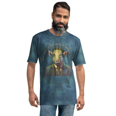 Vibrant Swine Men's Crew Neck T-Shirt