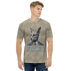 Sprightly Hare Men's Crew Neck T-Shirt