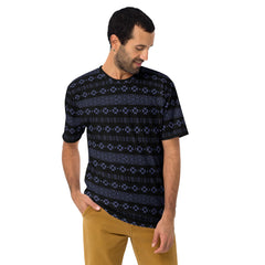 Geometric Bliss All-Over Print Men's Crew Neck T-Shirt