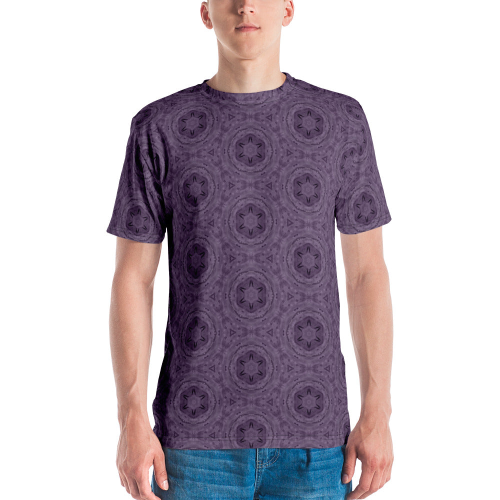 Urban Hues All-Over Print Men's Crew Neck T-Shirt