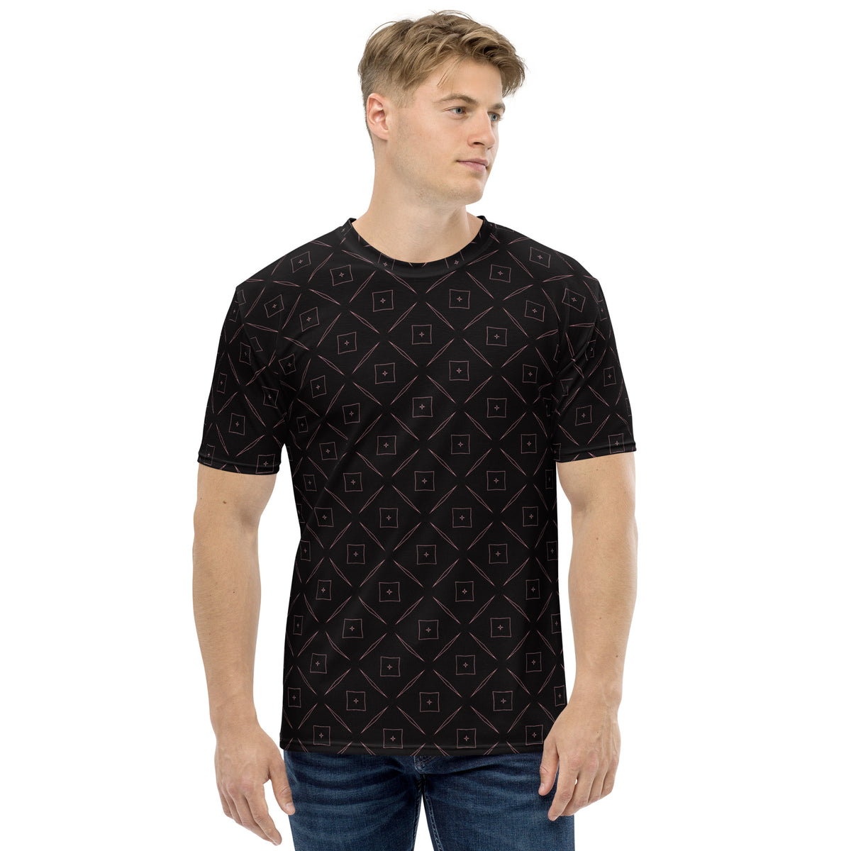 Ocean Serenity All-Over Print Men's Crew Neck T-Shirt