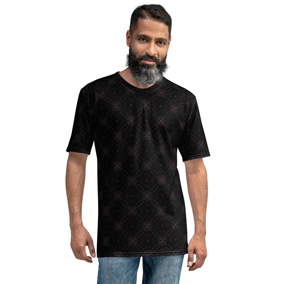 Nebula Odyssey All-Over Print Men's Crew Neck T-Shirt