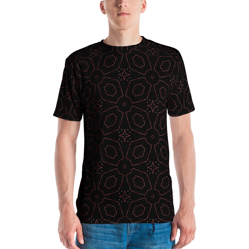 Ethereal Forest All-Over Print Men's Crew Neck T-Shirt