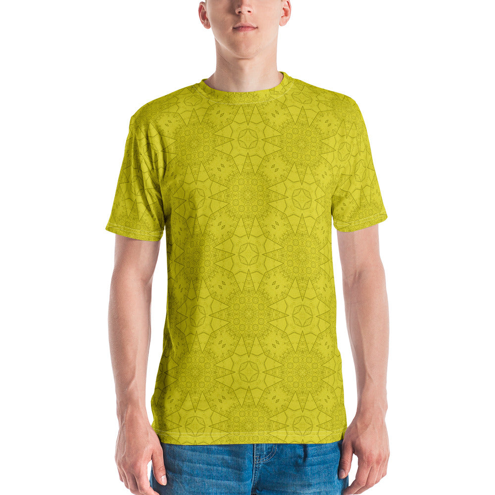 Zen Garden Oasis All-Over Print Men's Crew Neck T-Shirt