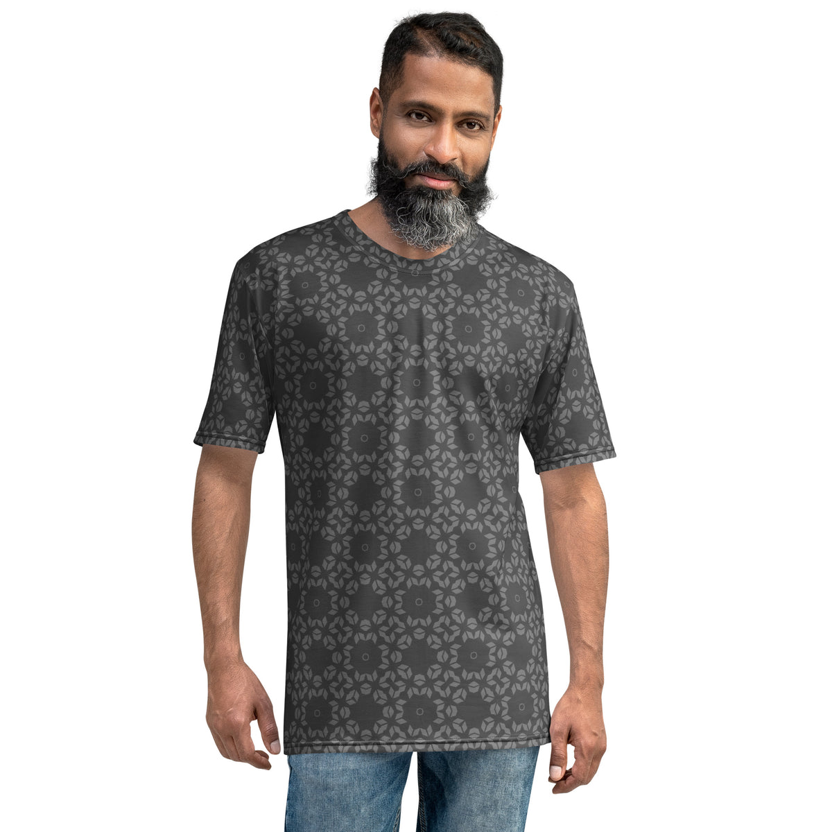 Urban Jungle All-Over Print Men's Crew Neck T-Shirt