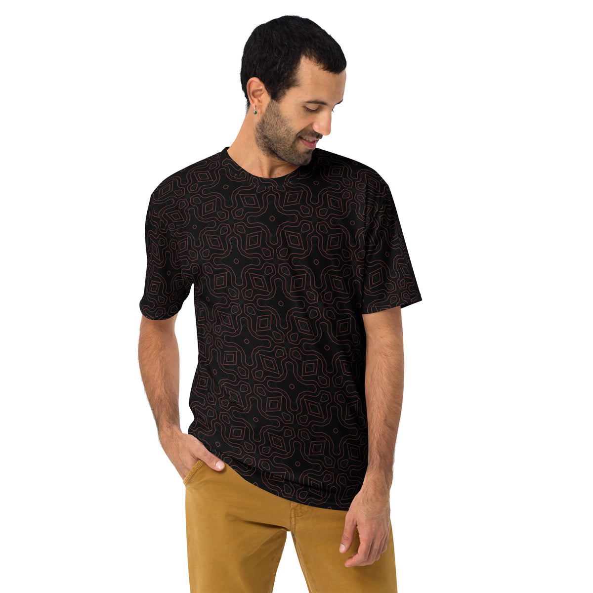 Kaleidoscopic Visions Men's Crew Neck T-Shirt