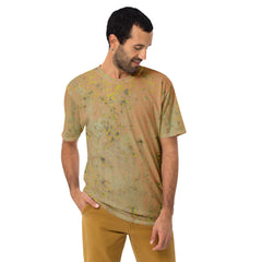 Honeycomb Harmony Men's Crew Neck T-Shirt