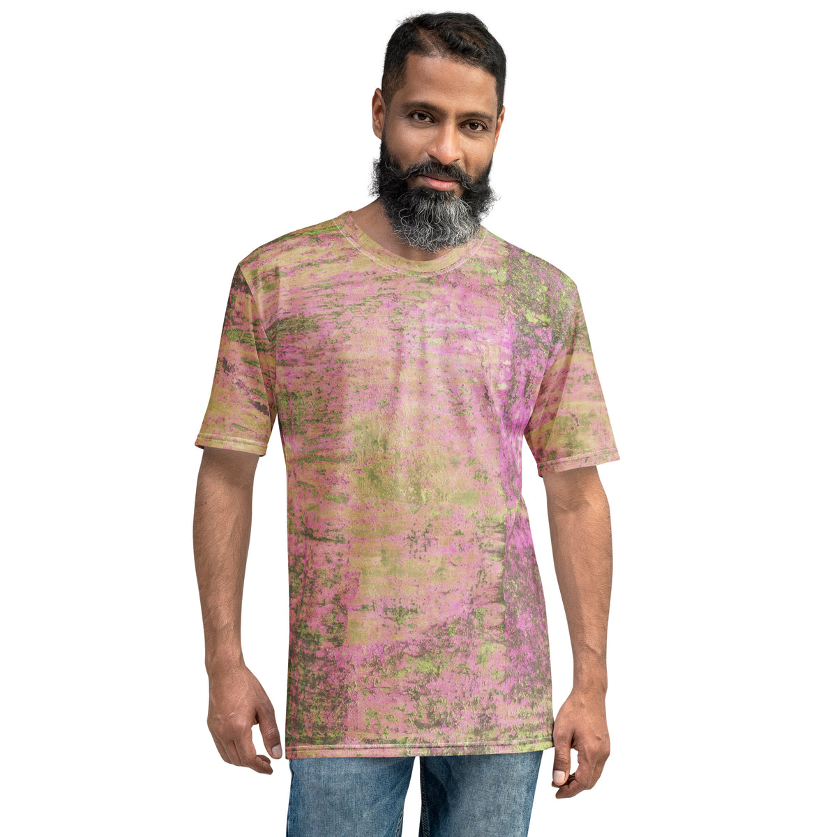 Satin Spectrum Men's Crew Neck T-Shirt