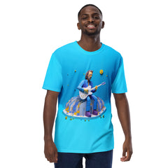 Jazz Trumpet Explosion Men's T-Shirt Front View