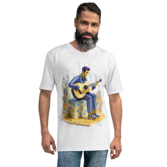 Bass Guitar Groove Men's T-Shirt - Front View