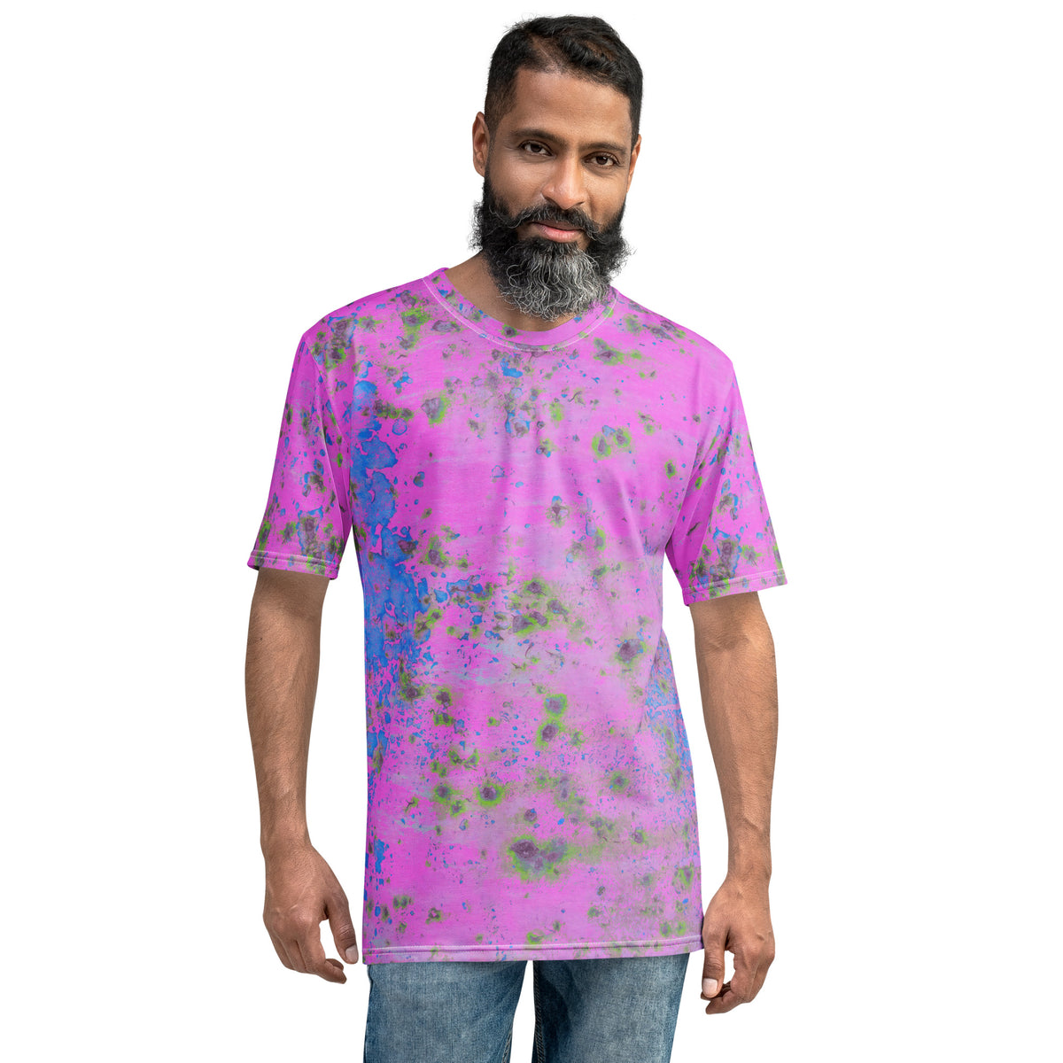 Eye-catching Vibrant Vortex design Men's Tee for fashion-forward individuals