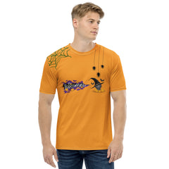 Halloween-themed Jack O Lantern Glow T-Shirt design
