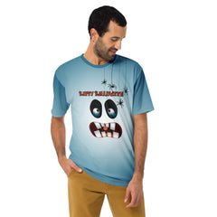 Haunted Graveyard Men's Crew Neck T-Shirt front view
