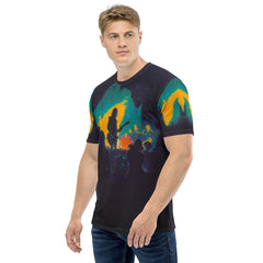 NS-850 men's tee in lifestyle setting