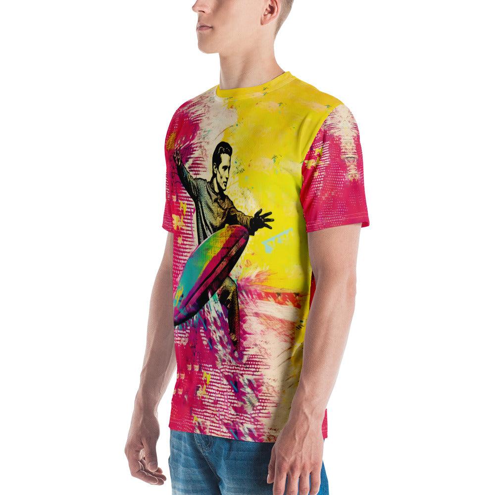 Casual yet fashionable Surfing 1 06 Men's T-Shirt, ideal for daily wear or catching waves.