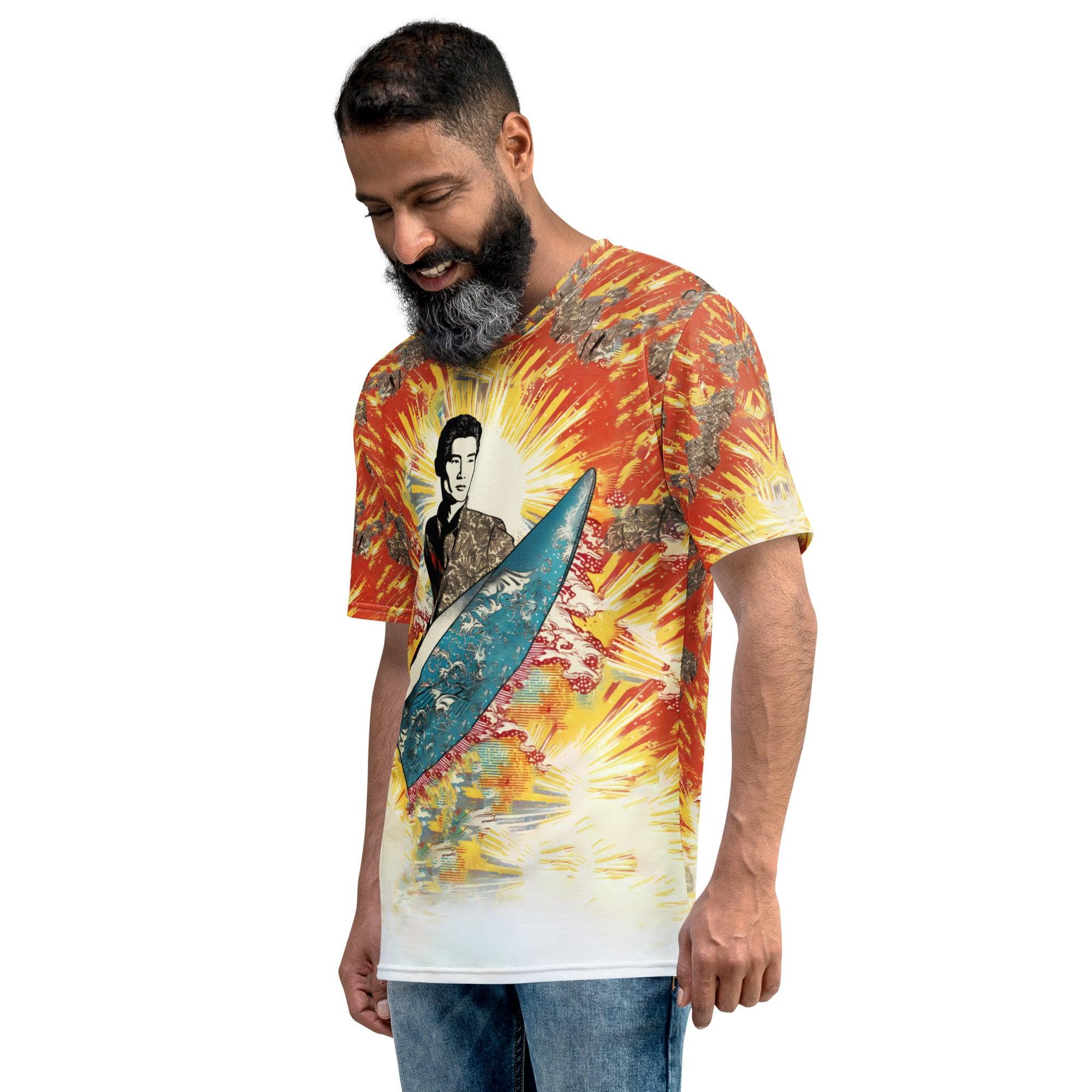 Eye-catching Surfing 1 38 T-Shirt with a distinctive design, ideal for surf enthusiasts seeking style and quality.