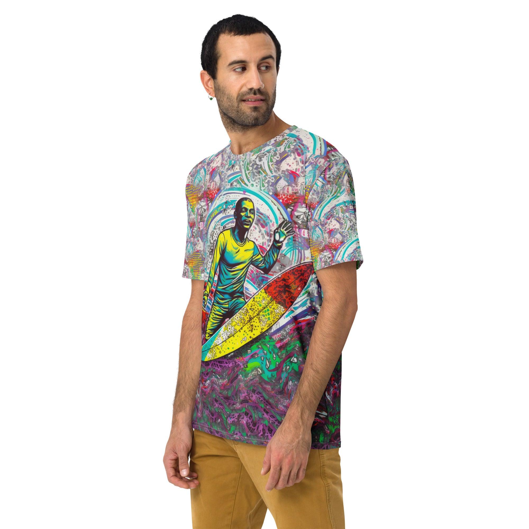 High-quality Surfing 1 46 T-Shirt, showcasing a unique surf graphic for standout style.