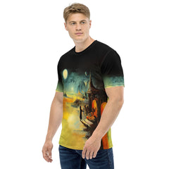 Halloween Enigma All Over Print Men's Crew Neck Tee Unravel The Mystery - Beyond T-shirts