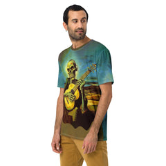 Men's Phantom Parade All Over Print Crew Neck Tee Join The Haunting Spectacle - Beyond T-shirts