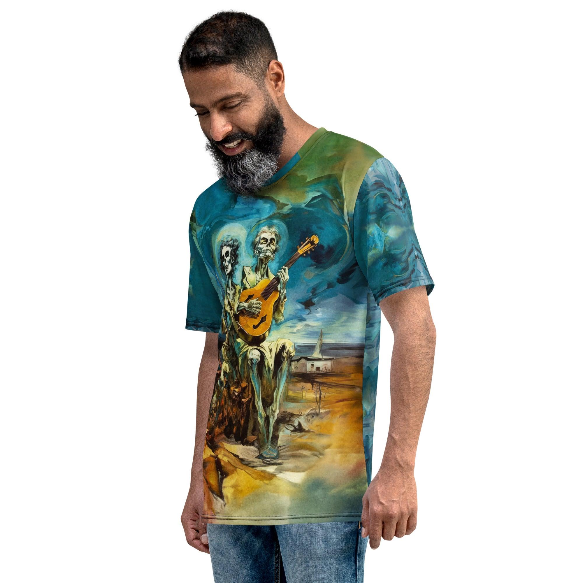 Men's Haunted Enchantment All Over Print Crew Neck Tee Embrace The Magic - Beyond T-shirts