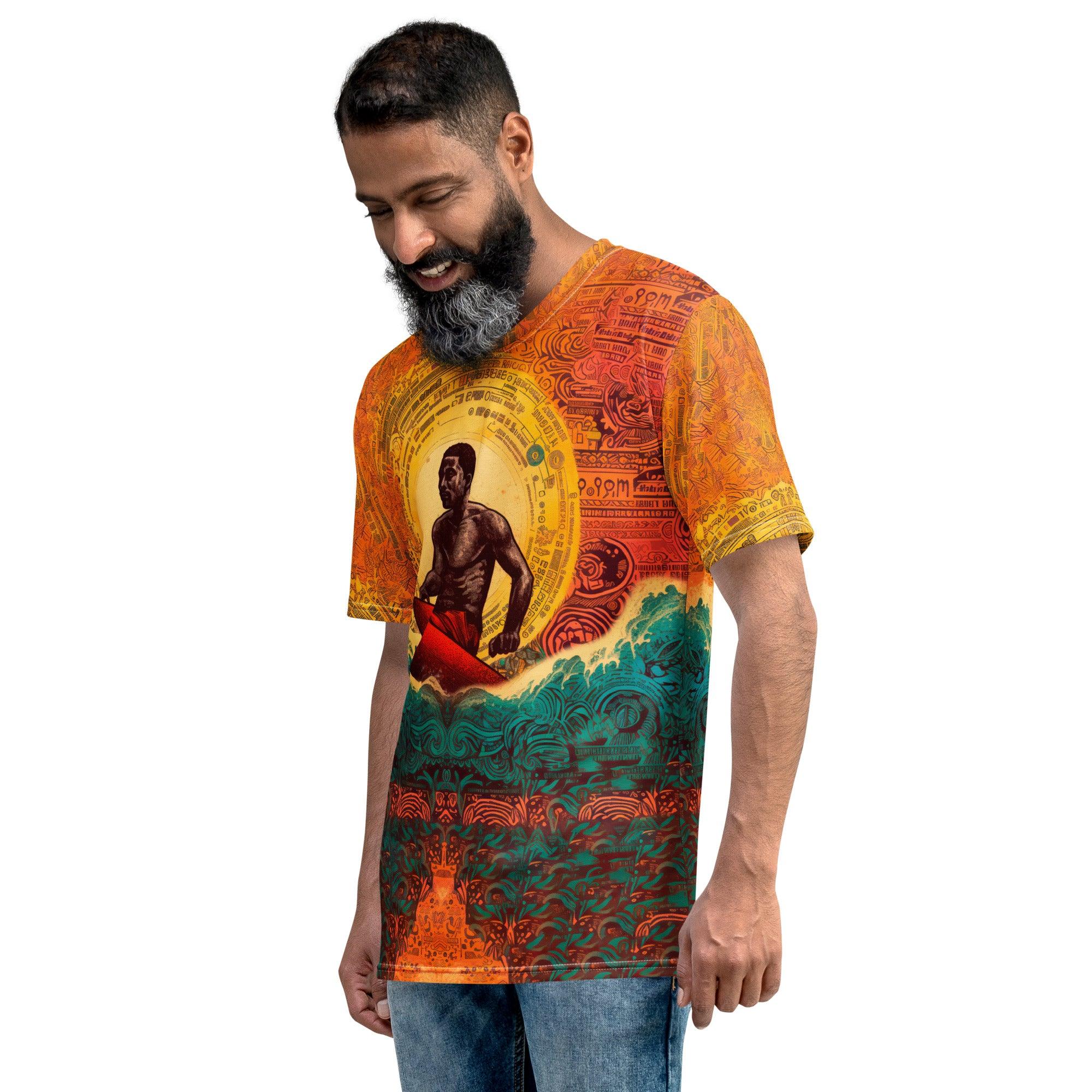 Coastal Dreamscape Men's Crew Neck T-Shirt - Beyond T-shirts