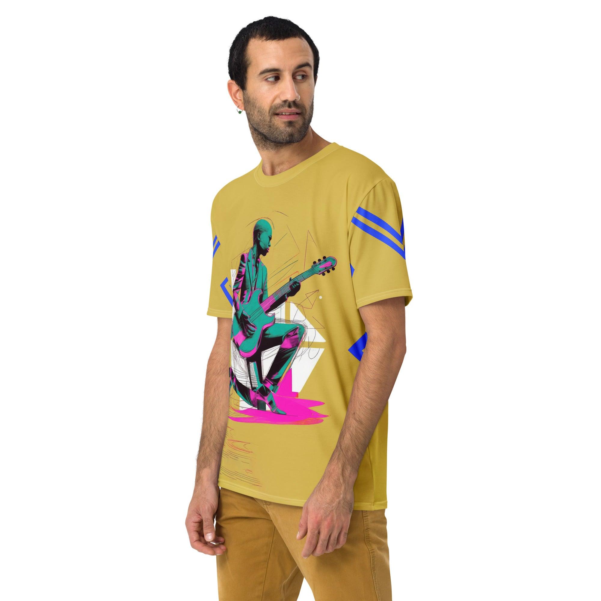 Chic Couture Men's All-Over Print Crew Neck - Beyond T-shirts