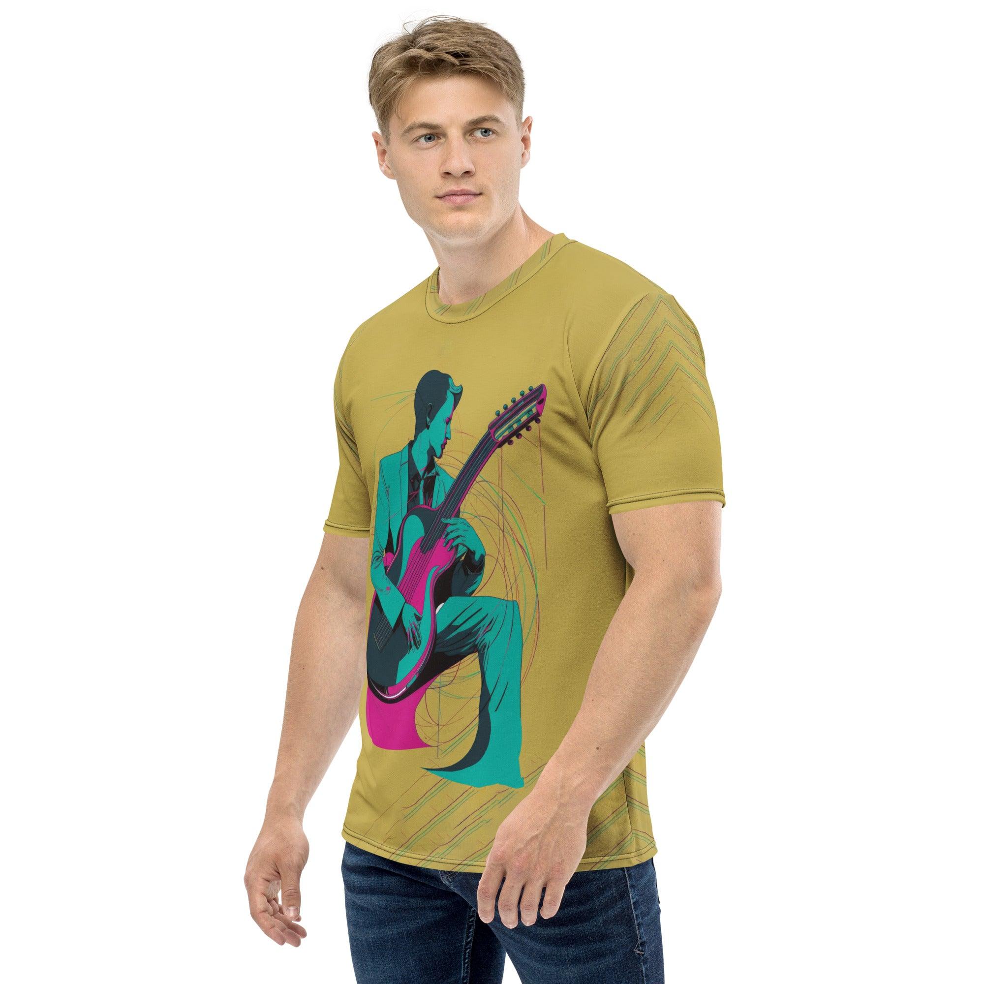 Elegance in Harmony Men's Crew Neck Tee - Beyond T-shirts