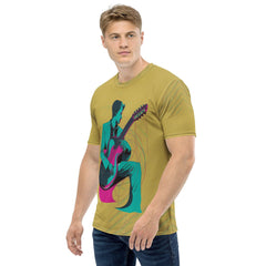 Elegance in Harmony Men's Crew Neck Tee - Beyond T-shirts