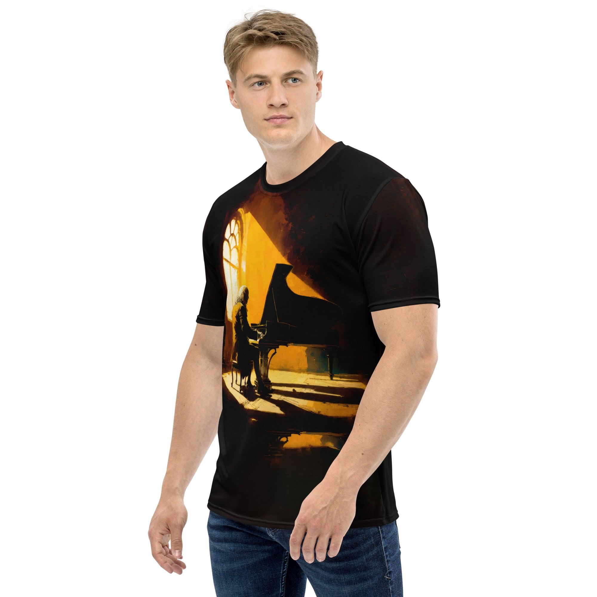 Hip-Hop Beats Men's All-Over Print Crew Neck Tee - Beyond T-shirts