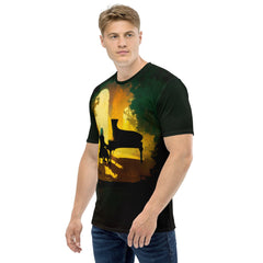 Guitar Strumming Dreams Men's All-Over Print Tee - Beyond T-shirts