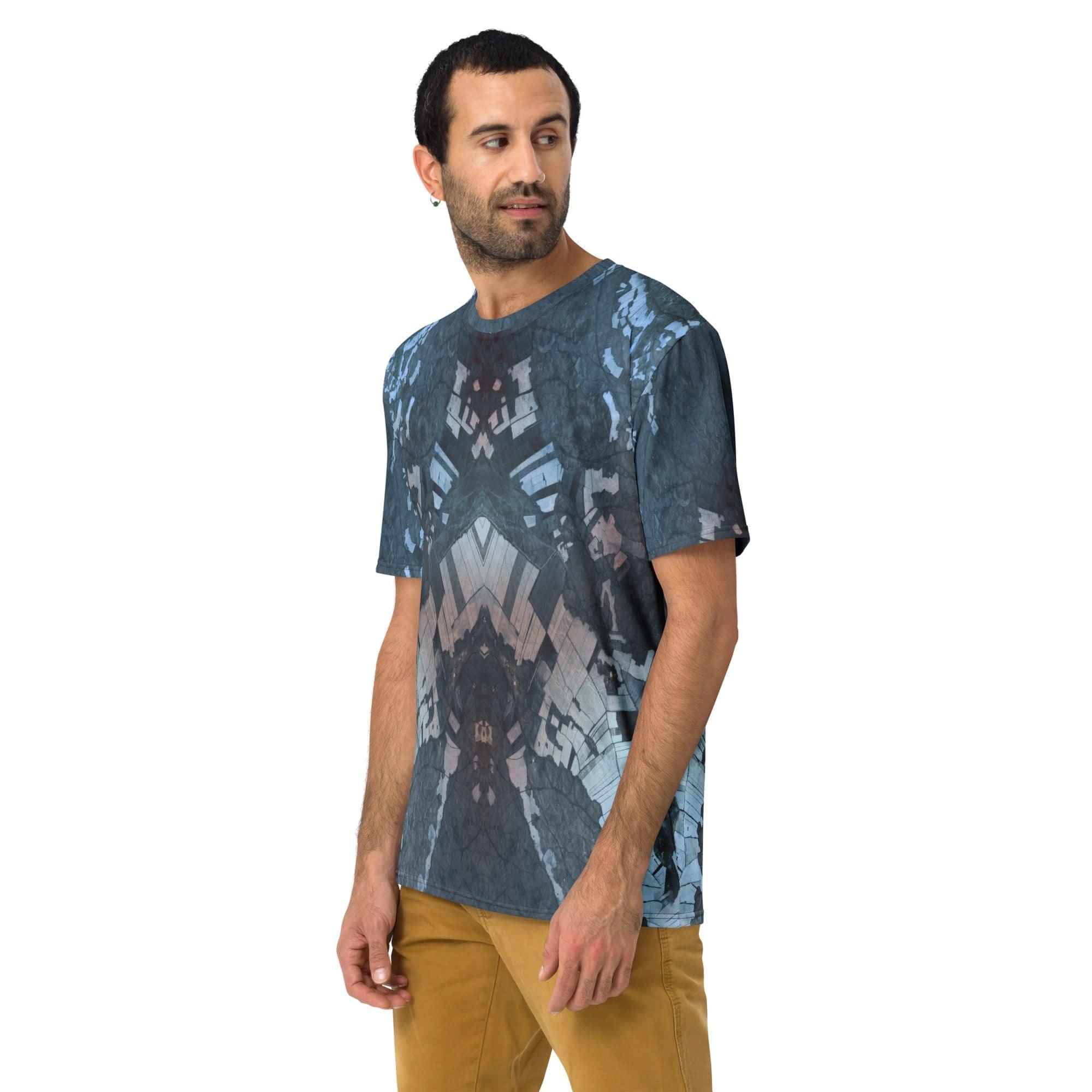 Desert Mirage Men's Natural Pattern T-Shirt - Beyond T-shirts