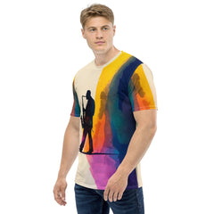 Piano Passion All-Over Print Men's Crew Neck Tee - Beyond T-shirts