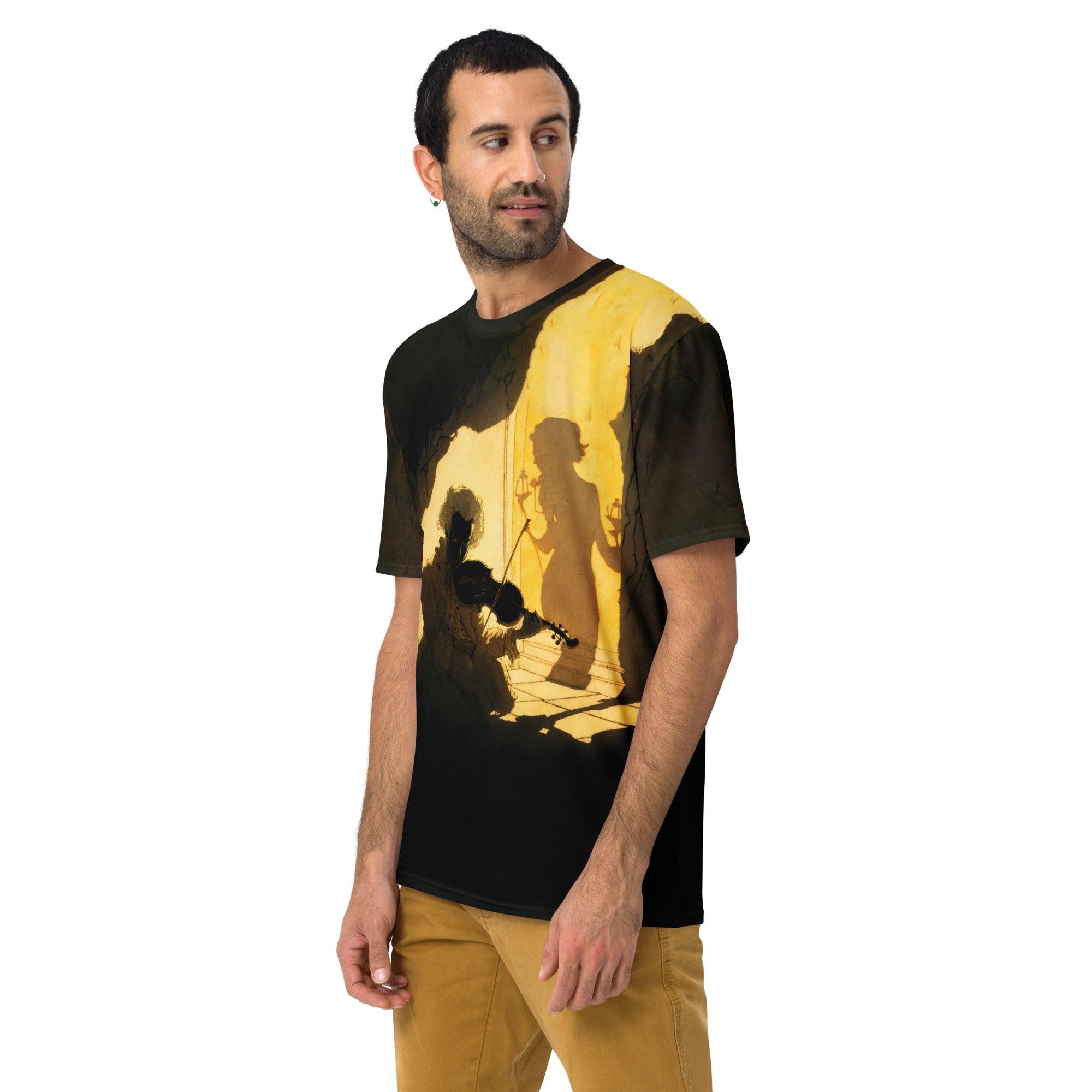 Rhythm Revolution: Men's All-Over Print Crew Neck T-Shirt - Beyond T-shirts