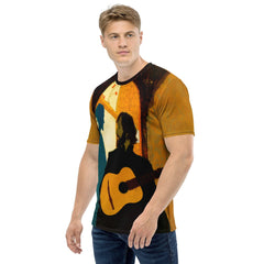 Drum Kit Rhythm All-Over Print Men's Crew Neck T-Shirt - Beyond T-shirts