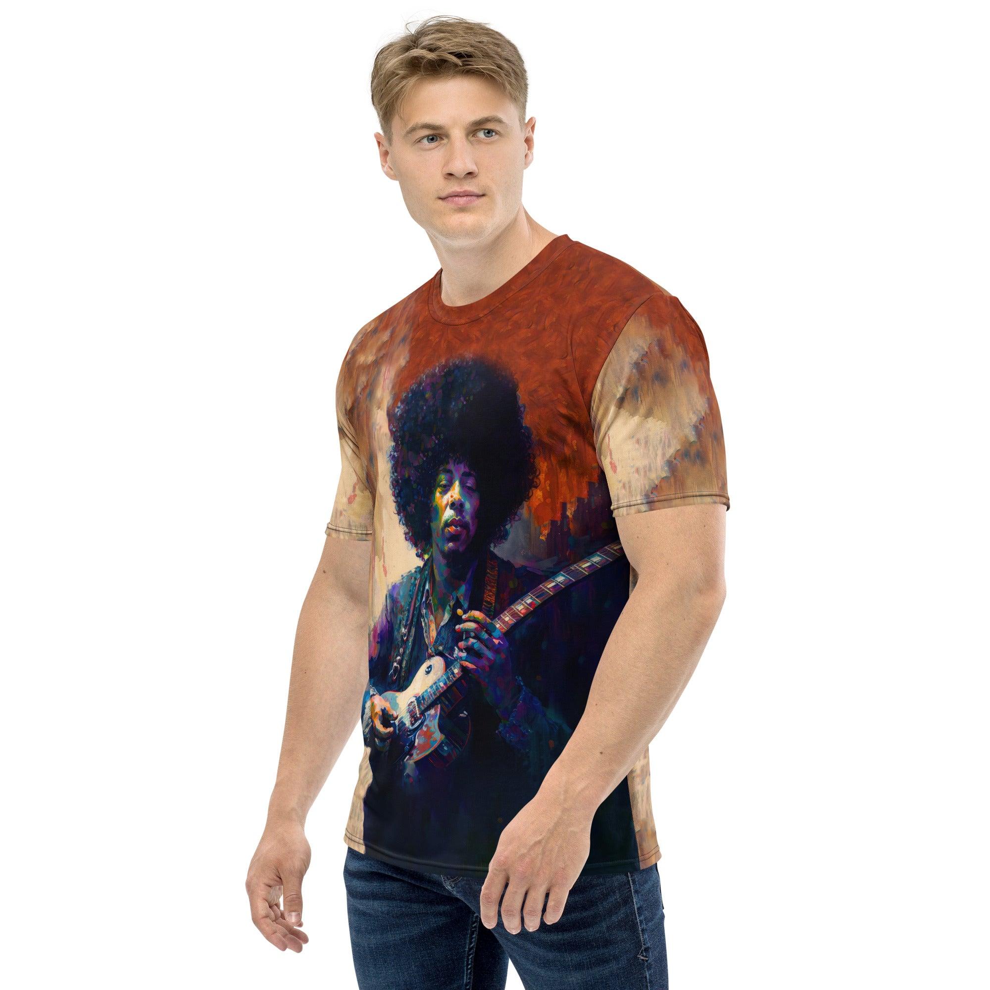 Saxophone Jazz Harmony Men's Crew Neck T-Shirt - Beyond T-shirts