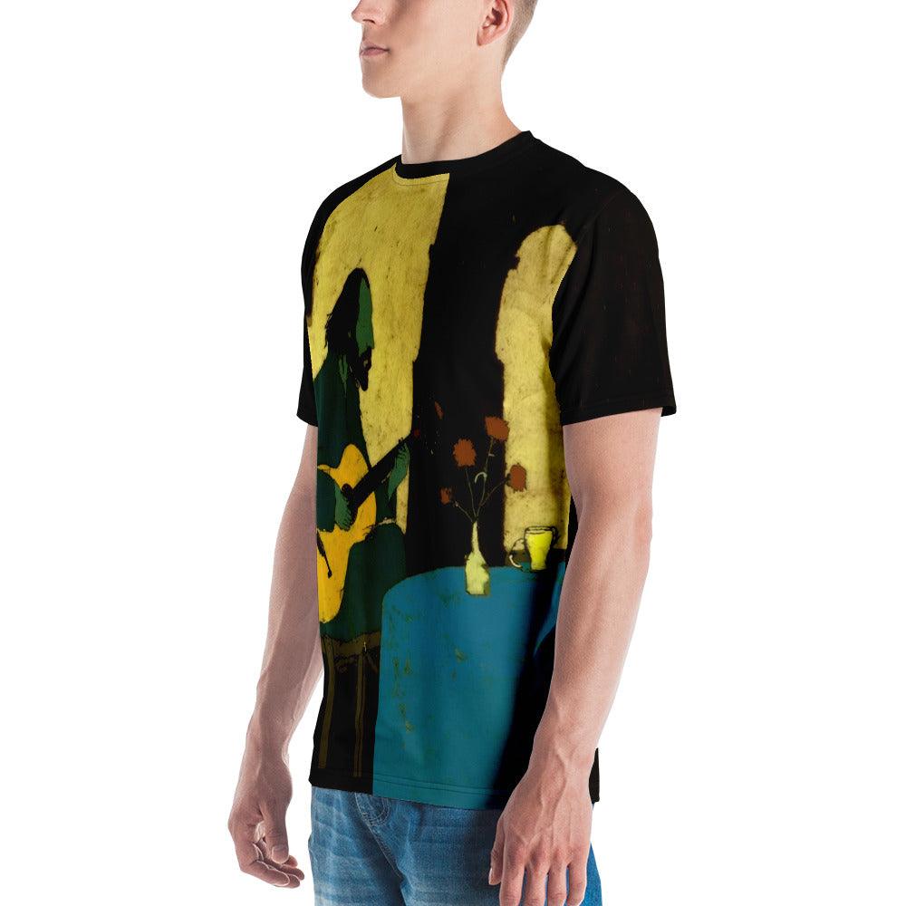 Headphones Vibe All-Over Print Men's Crew Neck T-Shirt - Beyond T-shirts