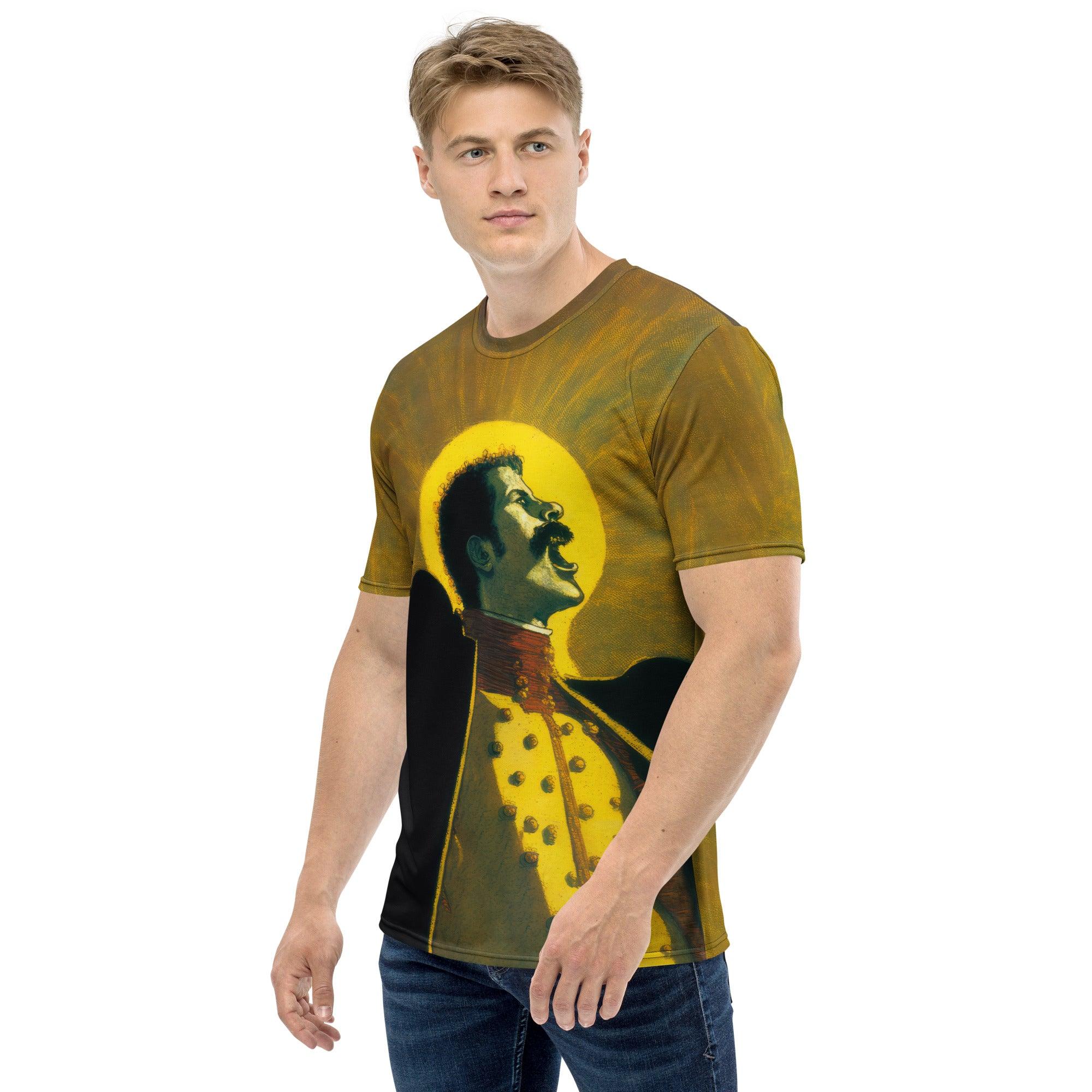 Guitar Solo Sunset All-Over Print Men's Crew Neck T-Shirt - Beyond T-shirts