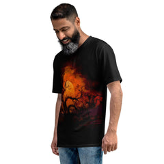 Grim Reaper's Scythe Men's All-Over Print Halloween Shirt - Beyond T-shirts