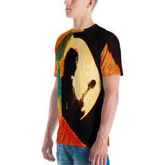 Saxophone Serenade Men's Crew Neck T-Shirt - Beyond T-shirts