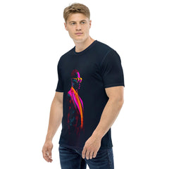 Futuristic Fashion Forward Men's All-Over Print Crew Neck T-Shirt - Beyond T-shirts