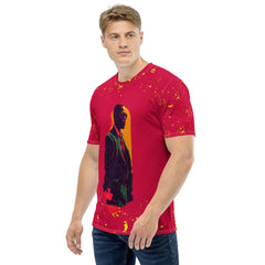 Whimsical Fashionista Men's All-Over Print Crew Neck T-Shirt - Beyond T-shirts