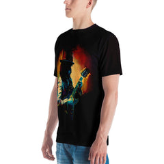 Jazz in the Cityscape - Urban Music Tee - Beyond T-shirts