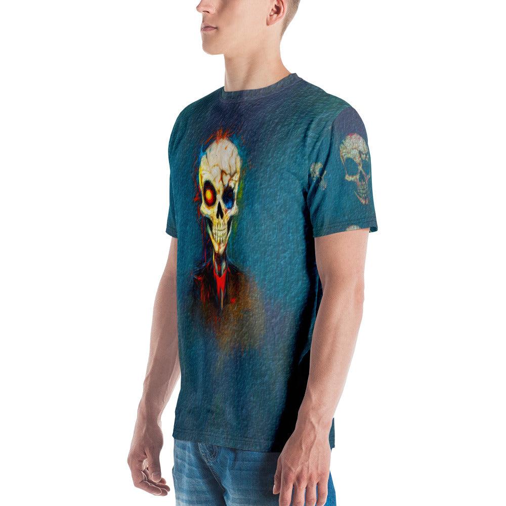 Trick Or Treat Ghostly Men's Crew Neck T-Shirt - Beyond T-shirts