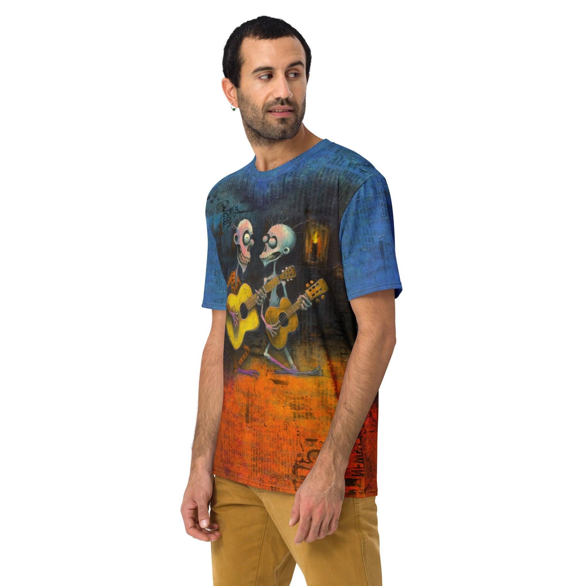 Halloween Moonlight Howl Men's Crew Neck T-Shirt - Beyond T-shirts