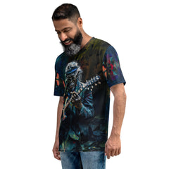 Graffiti Groove All-Over Print Men's Crew Neck T-Shirt - Beyond T-shirts