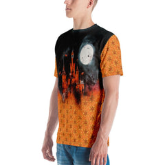 Haunting Night All-Over Print Men's Crew Neck T-Shirt - Beyond T-shirts