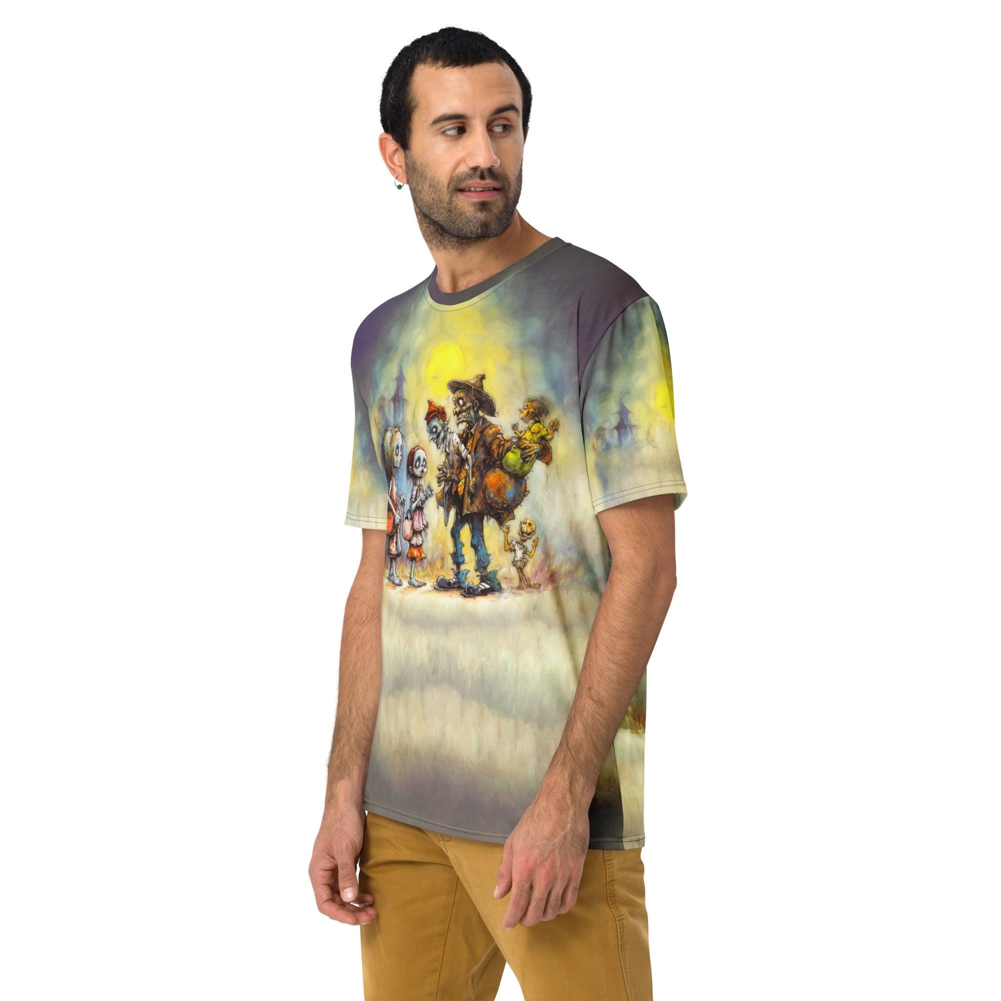 Wicked Forest All-Over Print Men's Crew Neck T-Shirt - Beyond T-shirts