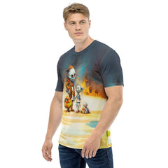 Vampire's Kiss All-Over Print Men's Crew Neck T-Shirt - Beyond T-shirts