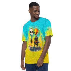 Full Moon Madness All-Over Print Men's Crew Neck T-Shirt - Beyond T-shirts